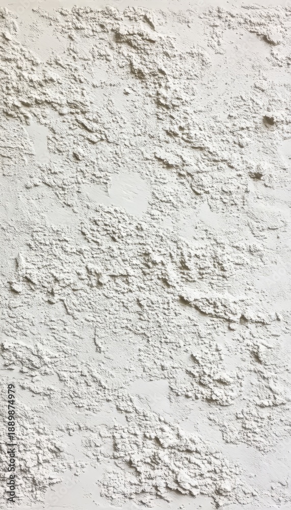 Fototapeta premium Stylish Plastered Wall Texture for Modern Interior Design with Elegant Light Gray Finish