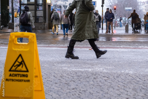 Photography Black ice in Berlin