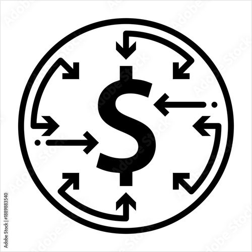 Money Back Dollar Icon M_2601002
