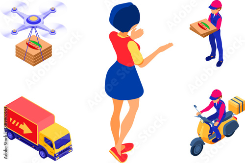 online food order package delivery service