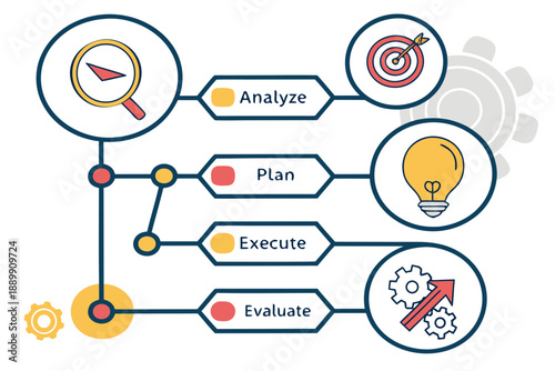 Strategic Decision Making Illustration Clean Vect (5)