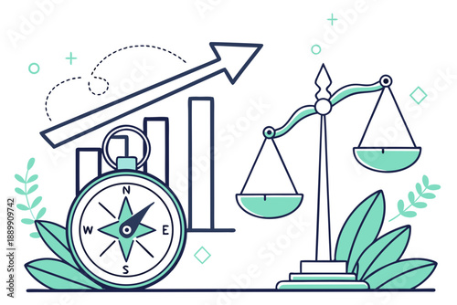 Business Success Measurement Illustration Flat Ve (4)