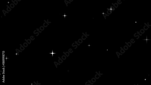 Wallpaper Mural Dynamic Star Sparkle Animation. Dynamic sparkling star animation with energetic motion. Ideal for magical visuals, transitions, overlays, and creative video effects. Torontodigital.ca