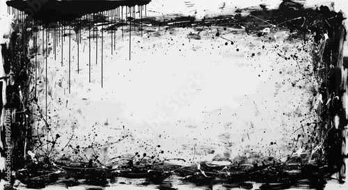 Man working on computer with intense focus in a modern office environment from a frontal viewpoint