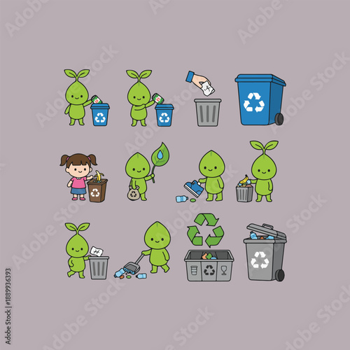 go green illustration