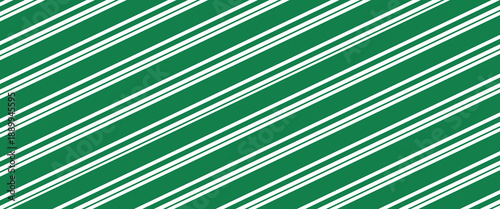Принти на полотні Vintage green candy cane stripes Christmas holiday Vector Pattern