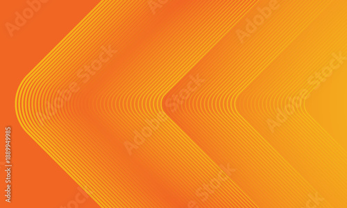 Modern orange abstract Minimal pattern background. Vibrant gradient geometric lines. Modern Trendy design in vector EPS 10