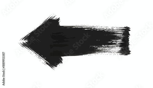 Abstract Arrow Vector Evolution – Right-Pointing Stylized Brushstroke Arrows Grid, Minimalist Directional Icons for Design, Navigation, Emphasis, Transparent Background, Editable Vector Elements