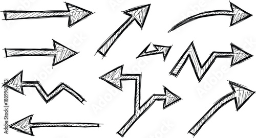 Dynamic arrow set for growth and progress