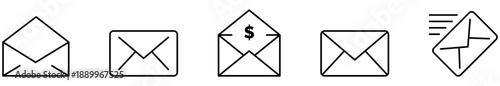 Email Line Icons.eps