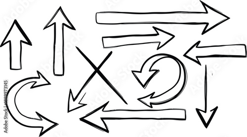 Dynamic arrows set in motion