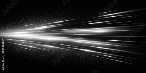 Abstract motion blur background of a fast car driving on a night highway with light trails and speed motion on the asphalt road journey