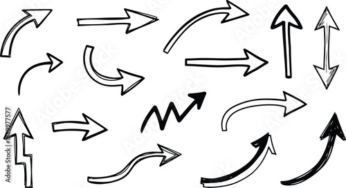 Dynamic arrows set for movement