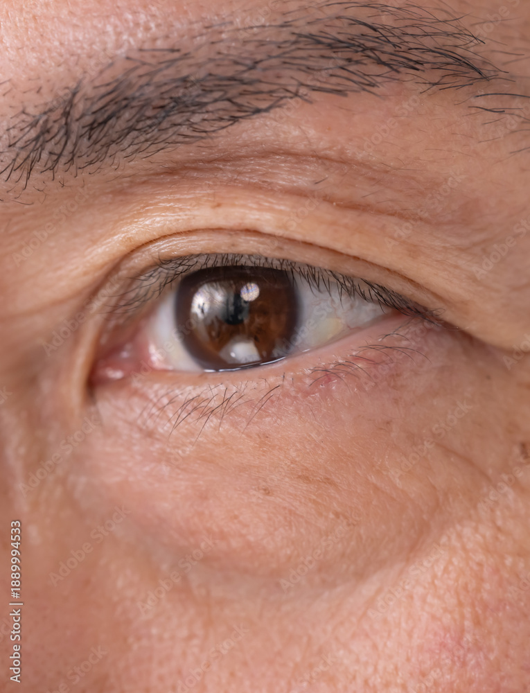 Fototapeta premium ミドル男性の目
