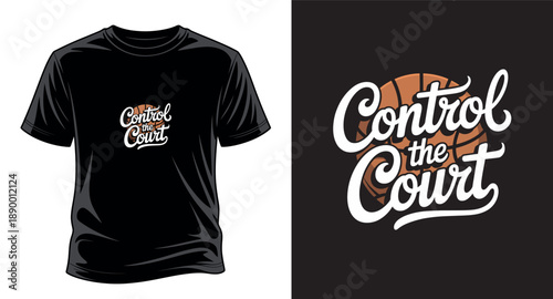 Basketball vector art  T-shirt design print templet