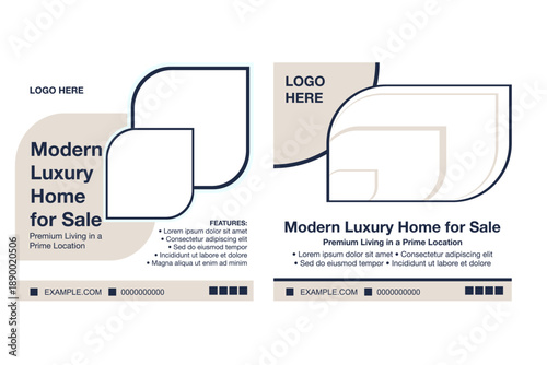 Modern Real Esate Business Post Template