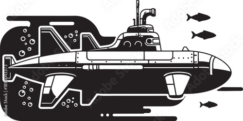 Dramatic Black and White Illustration of a Burning Sailing Ship on Rough Seas