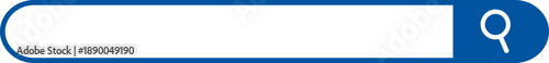 Search Bar UI Elements and icon. Search boxes in different shapes, minimalist user interface templates for web and mobile apps, ordered collection.