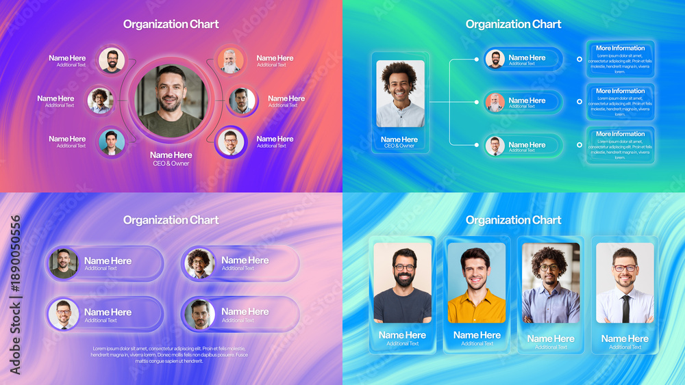 Organization Chart Animation Stock テンプレート | Adobe Stock