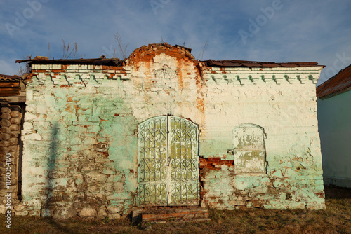 Wallpaper Mural an old ruined merchant's shop in a Ural village Torontodigital.ca