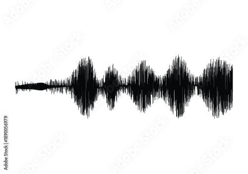 A black mascara brush vector tool is an isolated steel object on a white background resembling a metal screw or drill equipment closeup