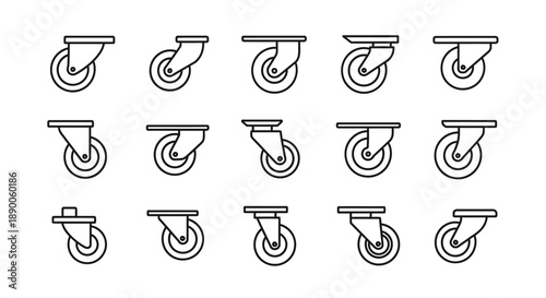 A collection of line art ceiling fan designs a minimalist silhouette