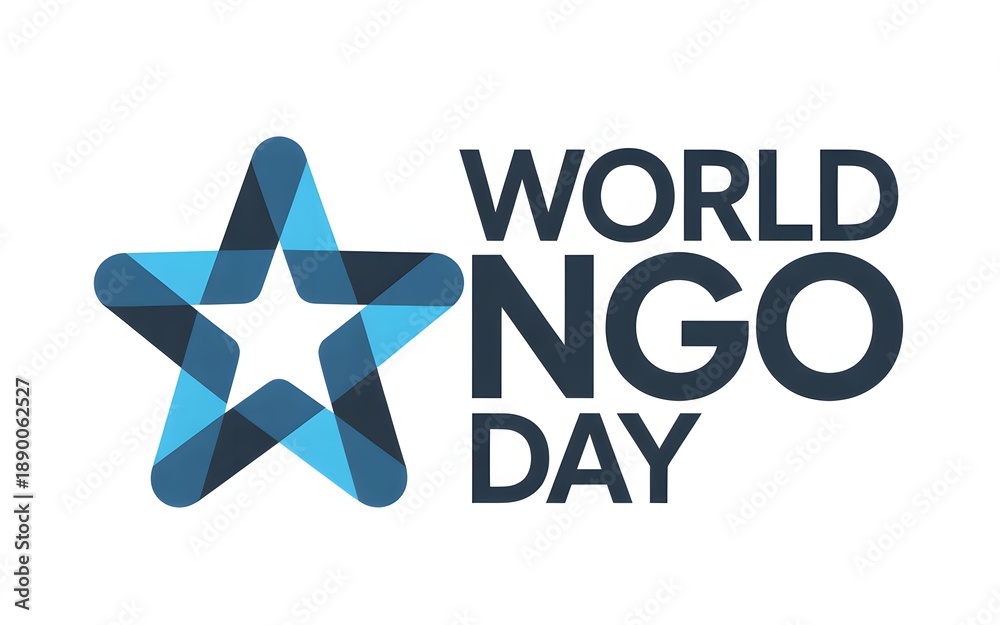 Fototapeta premium Celebrating world ngo day
