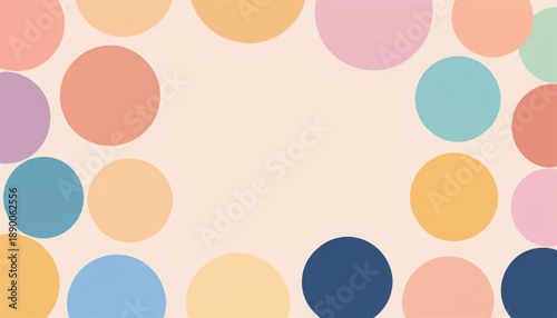 Flat background illustration about Down syndrome awareness, inclusive and positive theme.