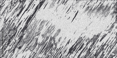 Textured abstract background with diagonal organic lines and granular noise in grayscale, evoking a sense of movement and artistic expression