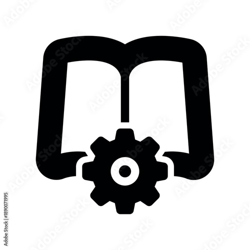 Technical Manual Book Settings Icon