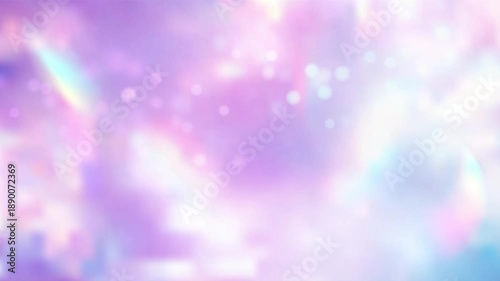 4K Abstract Cyber Pastel Particles Moving Sideways, Seamless Loop for Presentation Backgrounds, Music Videos and Digital Branding. Professional 4K seamless loop animation with iridescent aesthetic.