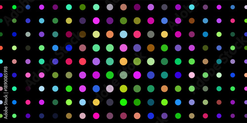 Light BLUE vector layout with circle shapes. Blurred decorative design in abstract style with bubbles. Template for your brand book. vector