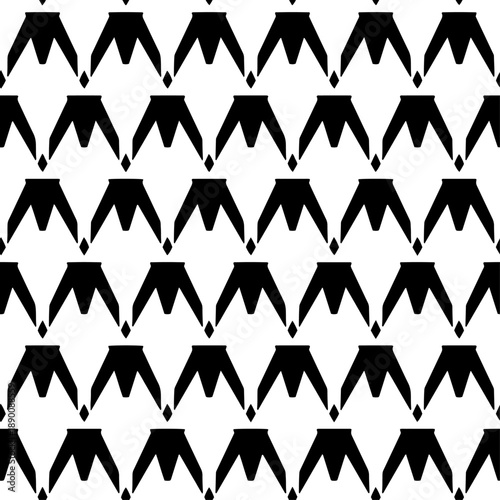 Abstract vector seamless geometric pattern with modern minimal lines