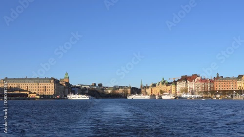 Wallpaper Mural Stockholm city skyline cruising on the baltic sea Torontodigital.ca
