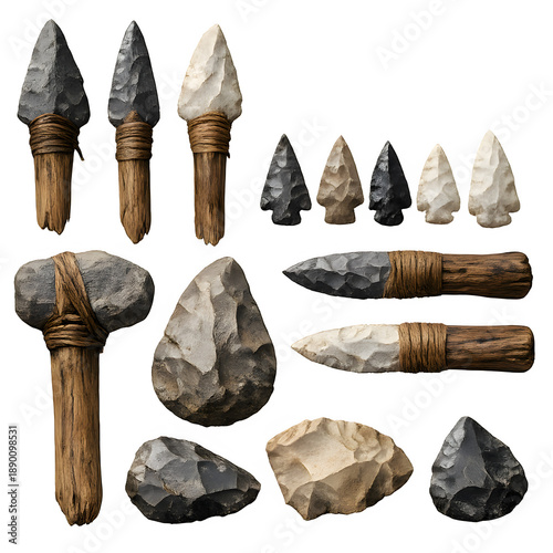 Ancient Stone Tools Collection