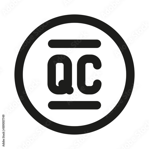 Quantum courage professional line icon. Professional Line Vector Icon with modern abstract bravery concept, minimal clean outline design and scalable innovation symbol