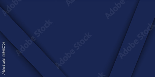 Bright navy blue dynamic abstract vector background with diagonal lines.