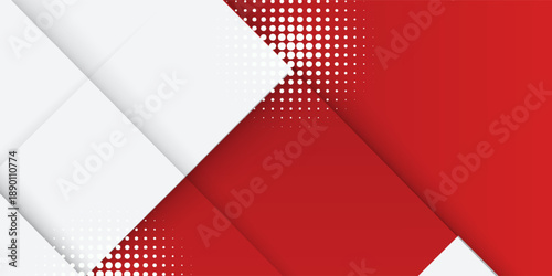 banner background. colorful. red gradation. combination gray and white silver. abstract . eps 10