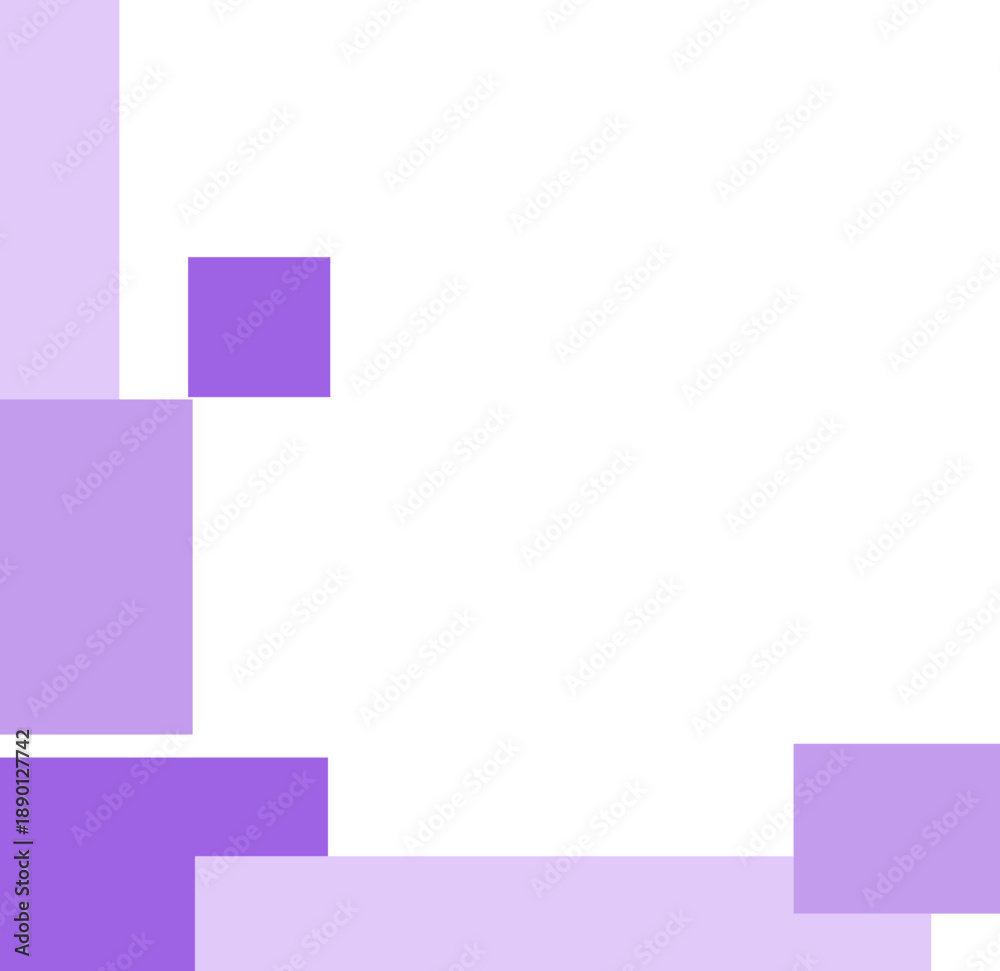 Obraz premium Purple Geometric Corner Element