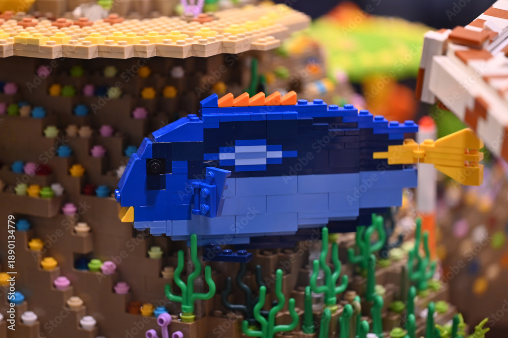 Fototapeta premium Lego fish
