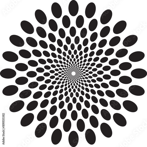 Black and white abstract background