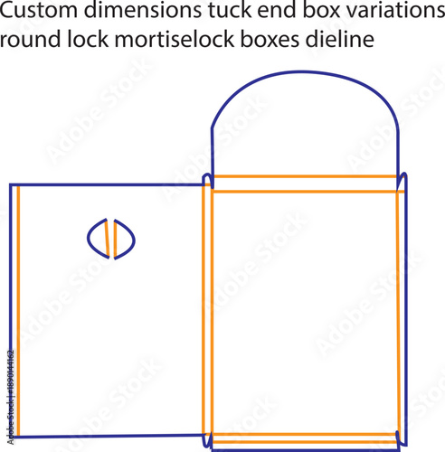 Professional Six Pack Beer Box Carrier Dieline Template for Beverage Packaging Design with Handle