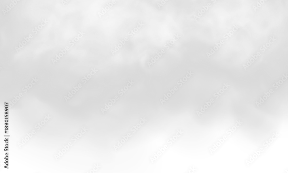 Fototapeta premium Soft white fog curls around the corners of the frame. Transparent background allows flexible design integration. Great for photography, websites, or digital banners. PNG