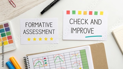 Desk Setup for Formative Assessment Planning and Improvement