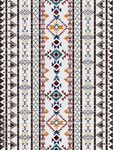 Luxury 3D Persian rug seamless pattern