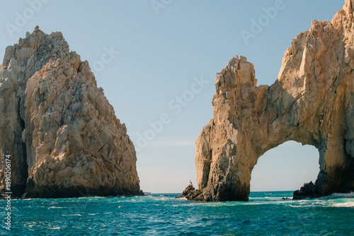 The El Arco Arch on the Baja Peninsula, at Cabo San Lucas, Mexico