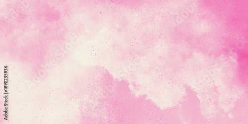 Abstract pink watercolor background for your design. polished and empty smooth Watercolor background texture soft pink. Fog or smoke isolated transparent background,watercolor splashes used as poster.
