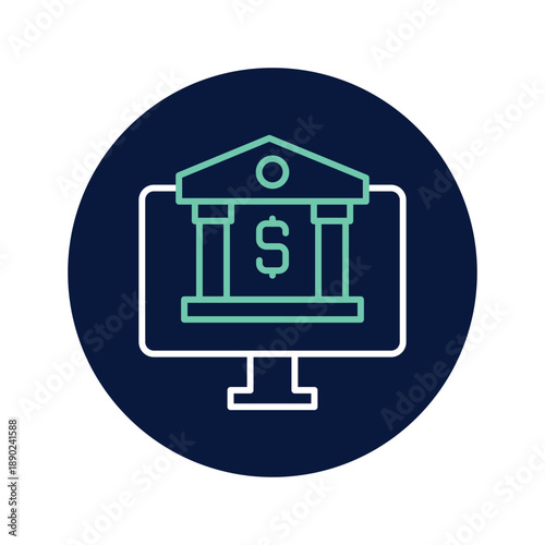 online banking  vector, pixel perfect, illustrator file 
