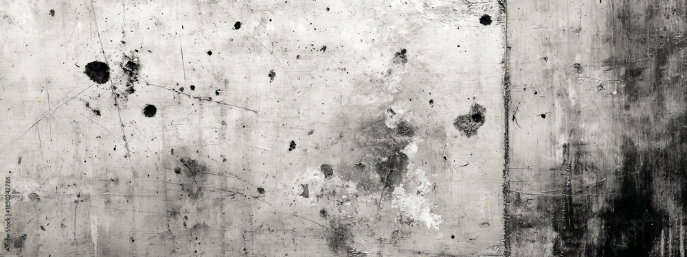 Fototapeta premium Abstract Texture of an Aged Wall with Scratches and Accidental Marks Creating an Intriguing Visual Effect