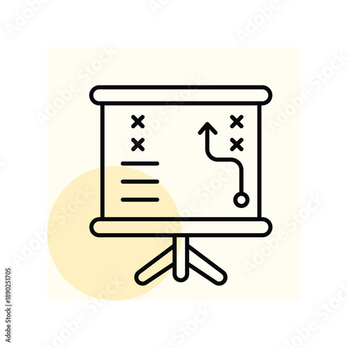 Strategic Plan vector, pixel perfect, illustrator file 
